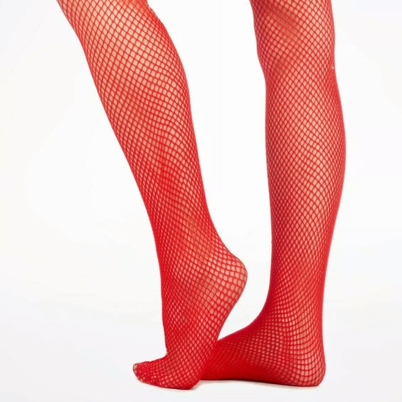 red net tights
